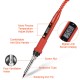 908S 80W Soldering Iron 220V 110V Temperature Adjustable LCD Soldering Iron Kit ESD Insulation Working Mat Soldering Station 908S 80W Soldering Iron 220V 110V Temperature Adjustable LCD Soldering Iron Kit ESD Insulation Working Mat Soldering Station