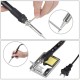 JCD 908S 80W Soldering Iron Tool Kit Adjustable Temperature 110V 220V LCD Solder Welding Tools Ceramic Heater Soldering Tips Desoldering Pump 180~500°