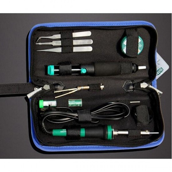 11 in 1 220V 30W Electric Soldering Iron Tools Electric Iron Circuit Board Maintenance Tools Kit