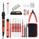 80W LCD Electric Soldering Iron Kit Screwdriver Desoldering Pump Wire Pliers Welding Repair Tool Set EU/US Plug 80W LCD Electric Soldering Iron Kit Screwdriver Desoldering Pump Wire Pliers Welding Repair Tool Set EU/US Plug