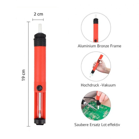 60W ESD Adjust Temp Soldering Iron Kit Welding Tool Set Solder Assist Set Repair Tools EU/US Plug