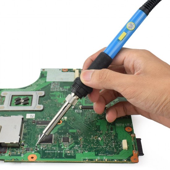60W Electric Soldering Iron Kit EU/US Plug Adjusting Temperature Backlit Digital Multimeter Solder Assist Set Welding Repair Tools 60W Electric Soldering Iron Kit EU/US Plug Adjusting Temperature Backlit Digital Multimeter Solder Assist Set Welding Repair Tools