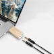 USB External Sound Card USB 2.0 to AUX Jack Audio Adapter 3.5mm Earphone Microphone Adapter for Computer PC Laptop Mac Z166/Z167