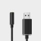 USB to 3.5mm External Sound Card Desktop Notebook Audio Interface Headphone Microphone Driver-free Cable for Android iOS Headset Earphone USB to 3.5mm External Sound Card Desktop Notebook Audio Interface Headphone Microphone Driver-free Cable for Android iOS Headset Earphone
