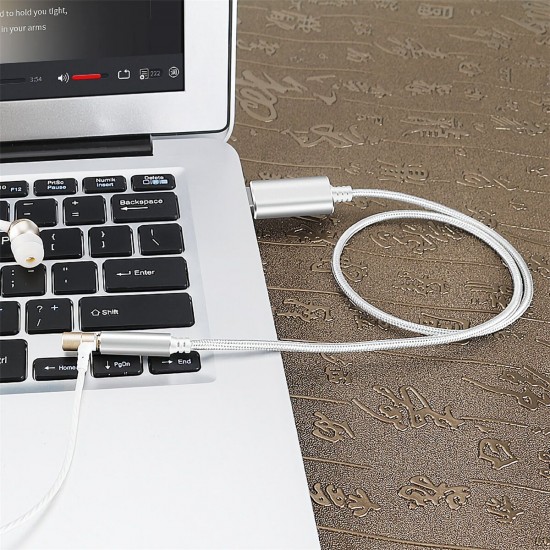 USB to 3.5mm External Sound Card Desktop Notebook Audio Interface Headphone Microphone Driver-free Cable for Android iOS Headset Earphone USB to 3.5mm External Sound Card Desktop Notebook Audio Interface Headphone Microphone Driver-free Cable for Android iOS Headset Earphone