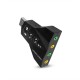 USB Sound Card 7.1 Channel 3D Audio Sound Card Mic Adapter for 3.5mm Jack Stereo Headset for Mac OS Android Linux USB Sound Card 7.1 Channel 3D Audio Sound Card Mic Adapter for 3.5mm Jack Stereo Headset for Mac OS Android Linux
