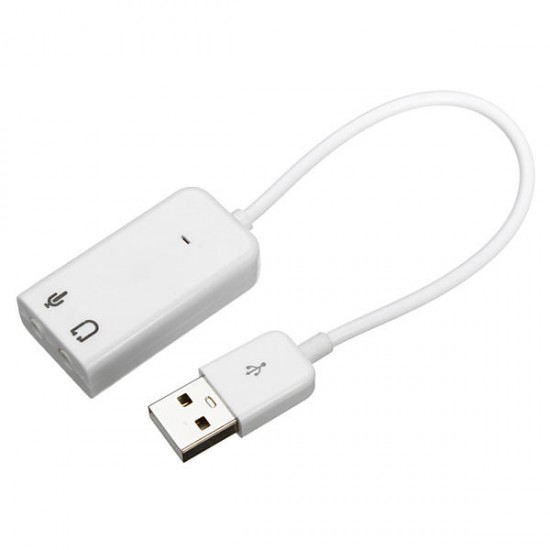 USB Virtual 7.1 Channel Audio Sound Card Adapter USB Virtual 7.1 Channel Audio Sound Card Adapter