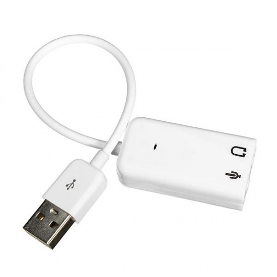 USB Virtual 7.1 Channel Audio Sound Card Adapter USB Virtual 7.1 Channel Audio Sound Card Adapter