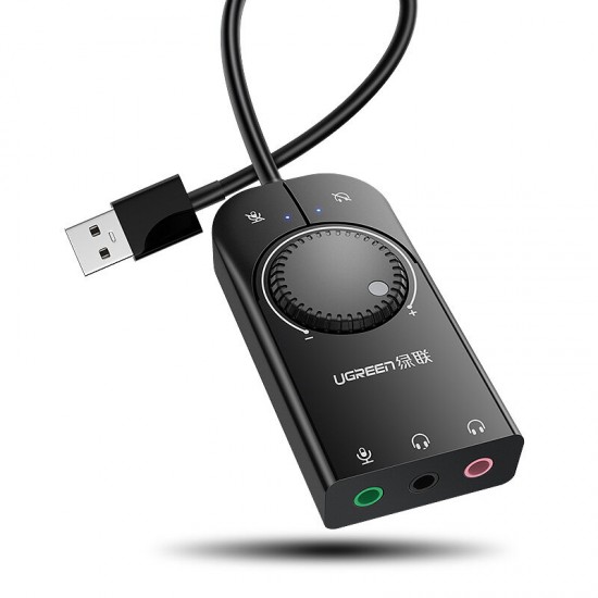 USB Audio Interface 3.5mm Microphone Audio Adapter Soundcard External Sound Card for Laptop PS4 Headset USB Audio Interface 3.5mm Microphone Audio Adapter Soundcard External Sound Card for Laptop PS4 Headset