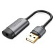 USB External Sound Card USB to AUX Jack 3.5mm Earphone Adapter Audio Mic Sound Card 5.1 Free Drive for Computer Laptop