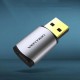 USB 2.0 Male to Type-C 2 in 1 External Independent Sound Card For Laptop PC PS4 Surface