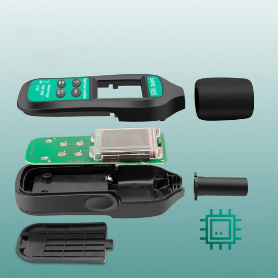 GN101 Digital Noise Meter Measurement 35-135db Intelligent Sound Level Meter Decibel Monitor Logger Diagnostic-Tool