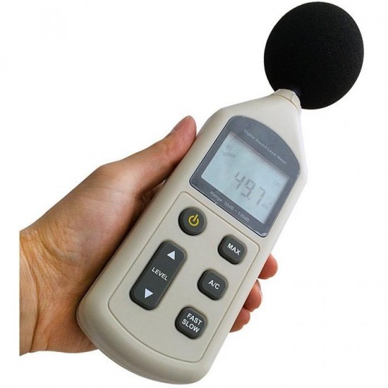 GM1356 Digital USB Noise Meter Sound Level Meter Decibel Meter 30-130dB A/C FAST/SLOW dB + Software with Carry Box