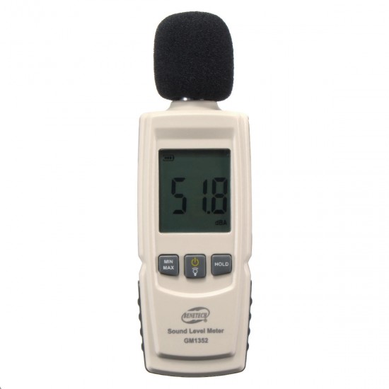 LCD Sound Pressure Level Decibel Noise Meter Tester Measurement 30~130dB