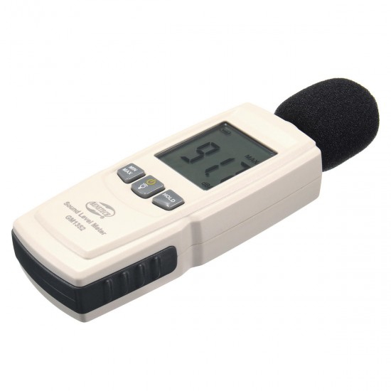 LCD Sound Pressure Level Decibel Noise Meter Tester Measurement 30~130dB