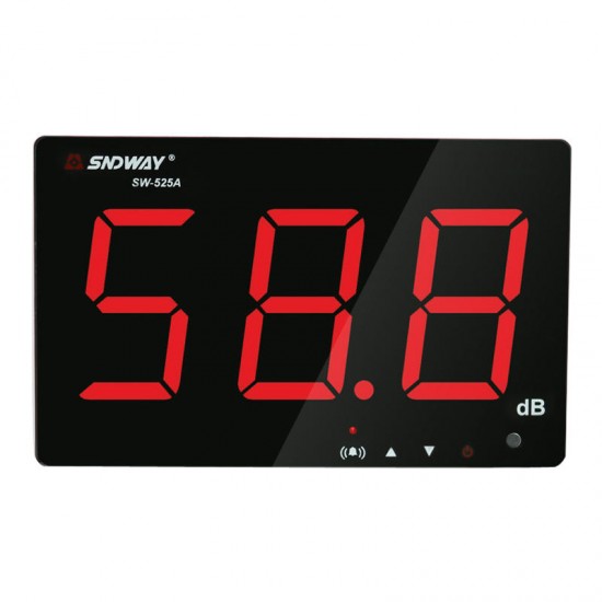 SW-525A Digital Sound Level Meter Noise Decibel Meter 30~130db Large Screen Display