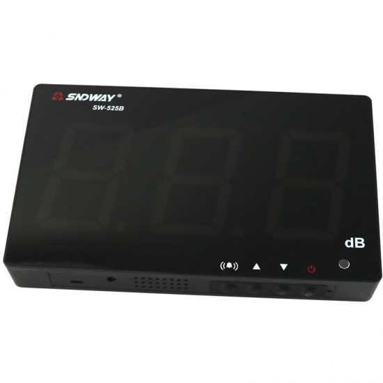 SW-525B Digital Sound Level Meter Noise Decibel Meter 30~130dB Large Display SW-525B Digital Sound Level Meter Noise Decibel Meter 30~130dB Large Display