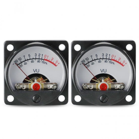 TR-35 VU Meter Head Power Amplifier DB Meter Sound Pressure Meter Audio Level Meter with Backlight GQ999