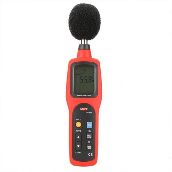 UT351 Digital Sound Level Meter Decibel Meter 30-130dB