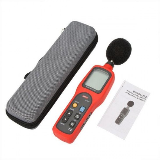 UT351 Digital Sound Level Meter Decibel Meter 30-130dB