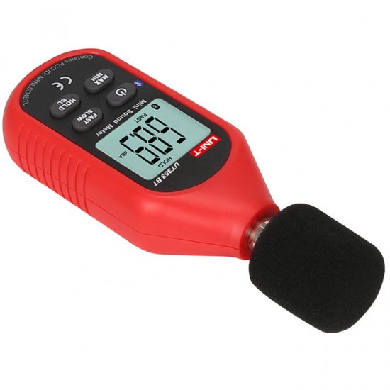 UT353BT bluetooth Sound Level Meter Digital Noise Tester 30-130dB Decibel Monitoring Sound Level Meter