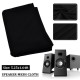 0.5*1.6M Speaker Mesh Dustproof Cover Cloth Black HIFI Accessories