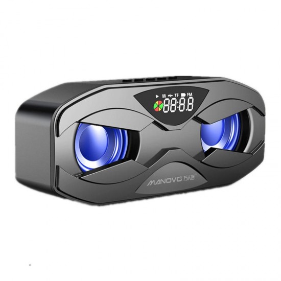 10W M5 Wireless bluetooth Speaker LED Clock FM Radio TF Card Bass Stereo Subwoofer Soundbar with Mic 10W M5 Wireless bluetooth Speaker LED Clock FM Radio TF Card Bass Stereo Subwoofer Soundbar with Mic