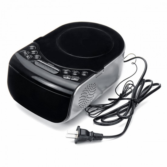110V 220V AM FM Radio CD Machine Player Time Clock Speaker Stereo Loudspeaker 110V 220V AM FM Radio CD Machine Player Time Clock Speaker Stereo Loudspeaker
