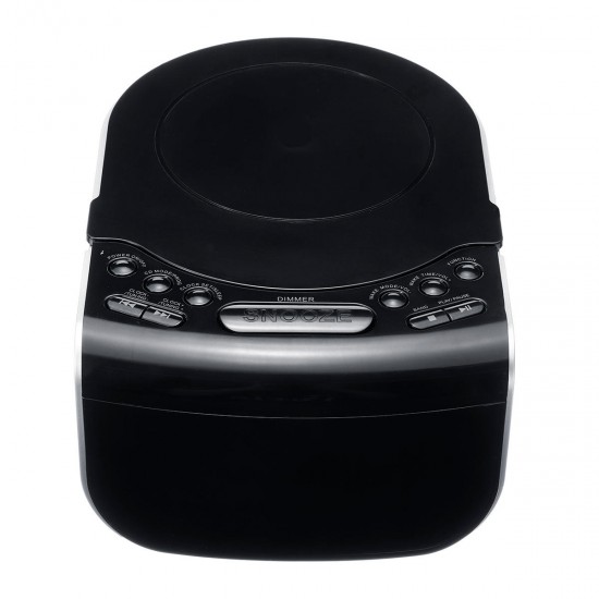 110V 220V AM FM Radio CD Machine Player Time Clock Speaker Stereo Loudspeaker 110V 220V AM FM Radio CD Machine Player Time Clock Speaker Stereo Loudspeaker