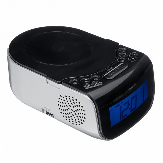 110V 220V AM FM Radio CD Machine Player Time Clock Speaker Stereo Loudspeaker 110V 220V AM FM Radio CD Machine Player Time Clock Speaker Stereo Loudspeaker