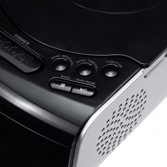 110V 220V AM FM Radio CD Machine Player Time Clock Speaker Stereo Loudspeaker 110V 220V AM FM Radio CD Machine Player Time Clock Speaker Stereo Loudspeaker