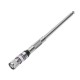 1150mm Stainless Steel VHF FM Telescopic TNC Antenna 76-108MHz for Radio Transmitter