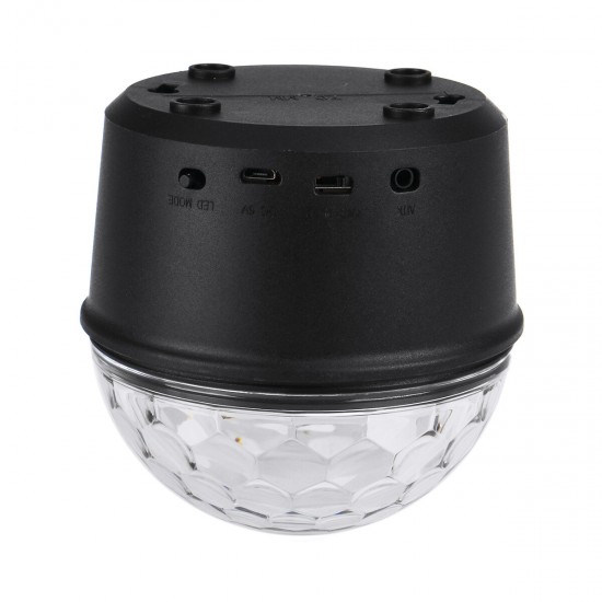 12W Wireless bluetooth RGB LED Party Disco Crystal Speaker Magic Ball Effect Music Stage Light Sound-activated Remote