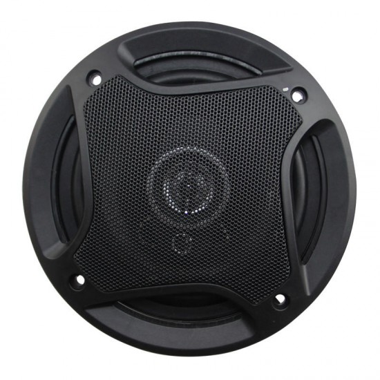 2Pcs PZ-5022C 5 Inch 60W 3-way Coaxial Car Audio Speaker HIFI PP Rubber Surround Loudspeaker