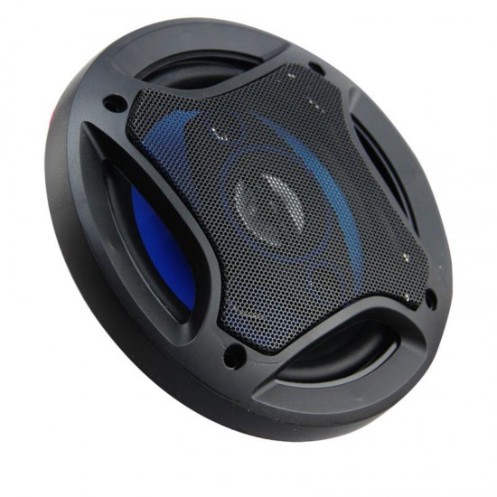 2Pcs PZ-65262B 6.5 Inch 80W 3-way Coaxial Car Speaker HIFI Stereo Surround Sound Loudspeaker