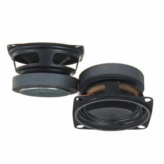 2Pcs Subwoofer 2inch 4ohm 5w Full Range Speaker Mini DIY Audio Subwoofer Loudspeaker 2Pcs Subwoofer 2inch 4ohm 5w Full Range Speaker Mini DIY Audio Subwoofer Loudspeaker