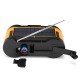 AM FM NOAA Weather Radio Solar Crank Emergency Flashlight Rechargeable Power Bank for iPhone Huawei Mobile Phone AM FM NOAA Weather Radio Solar Crank Emergency Flashlight Rechargeable Power Bank for iPhone Huawei Mobile Phone