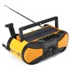 AM FM NOAA Weather Radio Solar Crank Emergency Flashlight Rechargeable Power Bank for iPhone Huawei Mobile Phone AM FM NOAA Weather Radio Solar Crank Emergency Flashlight Rechargeable Power Bank for iPhone Huawei Mobile Phone