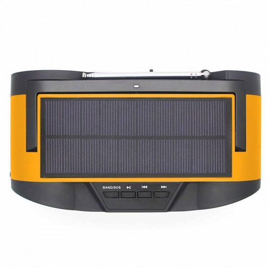 AM FM NOAA Weather Radio Solar Crank Emergency Flashlight Rechargeable Power Bank for iPhone Huawei Mobile Phone AM FM NOAA Weather Radio Solar Crank Emergency Flashlight Rechargeable Power Bank for iPhone Huawei Mobile Phone