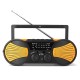 AM FM NOAA Weather Radio Solar Crank Emergency Flashlight Rechargeable Power Bank for iPhone Huawei Mobile Phone AM FM NOAA Weather Radio Solar Crank Emergency Flashlight Rechargeable Power Bank for iPhone Huawei Mobile Phone