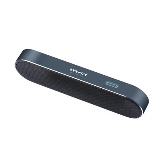 Awei Y220 Portable 2000mAh Dual Driver Unit Aluminum Alloy TF Card bluetooth Speaker With Mic