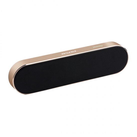 Awei Y220 Portable 2000mAh Dual Driver Unit Aluminum Alloy TF Card bluetooth Speaker With Mic