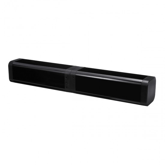 BKS-33 20W Detachable bluetooth Soundbar Speaker Heavy Bass Stereo 3D Sound Wireless Loudspeaker