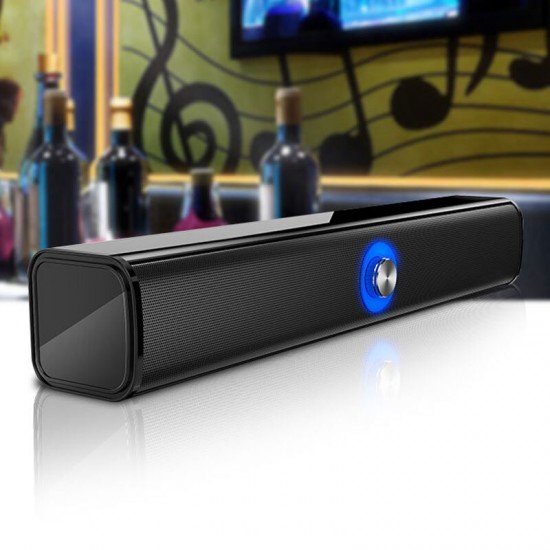 BT167 bluetooth Speaker bluetooth Soundbar 20W Home Theater TF Card USB AUX 2000mAh Wireless Speaekers for TV Computer Laptop Phone