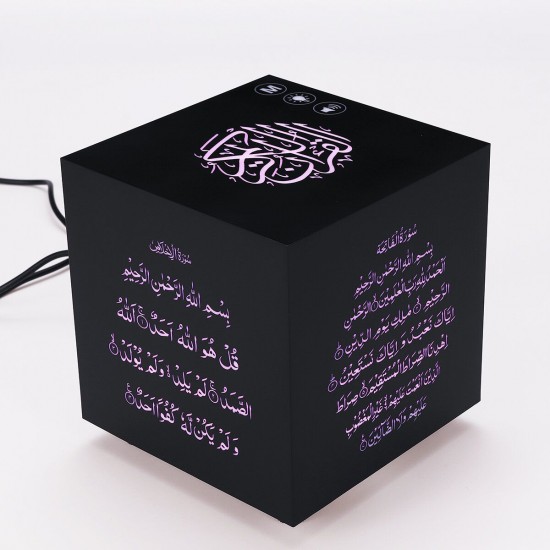 Colorful Discoloration Portable Wireless bluetooth Speaker MP3 FM Waterproof Remote Control Quran Speakers Music Amplifier