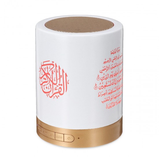 Portable USB Charging Wireless bluetooth Colorful Discoloration Speaker Remote Control Quran Speakers Music Amplifier