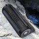 T2 Wireless bluetooth Speaker Dual Units Outdoors Bass Soundbar TF Card LED Flashlight Waterproof Subwoofer with Mic