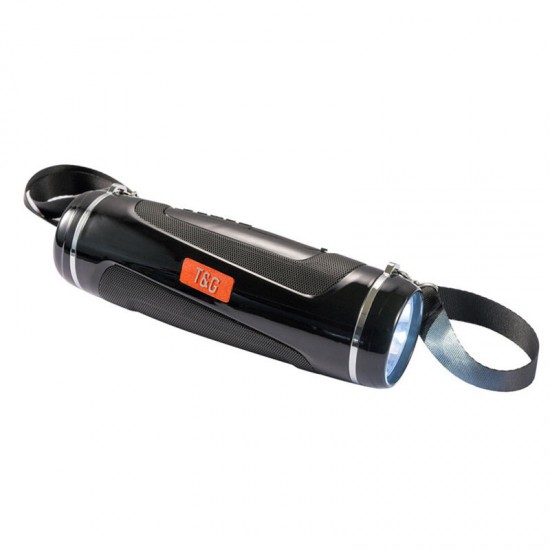 TG601 Mini Portable Wireless bluetooth Speaker Flashlight Bass Outdoor Column Loudspeaker Handsfree AUX TF USB Speakers