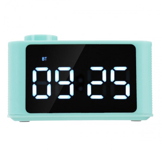 Wireless bluetooth 5.0 Speaker LED Display Alarm Clock FM Radio TF Card Handsfree Speaker Wireless bluetooth 5.0 Speaker LED Display Alarm Clock FM Radio TF Card Handsfree Speaker