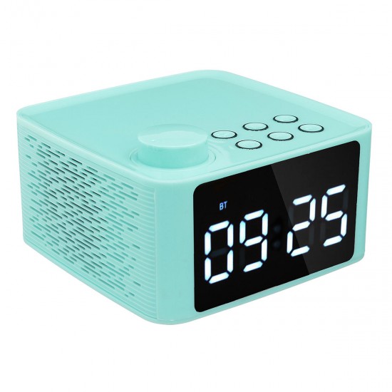 Wireless bluetooth 5.0 Speaker LED Display Alarm Clock FM Radio TF Card Handsfree Speaker Wireless bluetooth 5.0 Speaker LED Display Alarm Clock FM Radio TF Card Handsfree Speaker